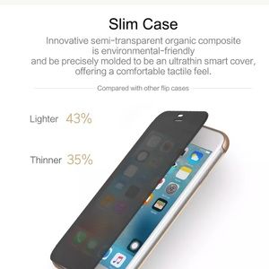 New Transparent view flip cover for IPhone 8/plus